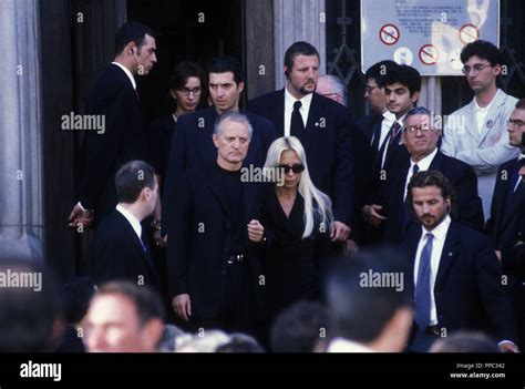 gianni versace burial|versace's funeral.